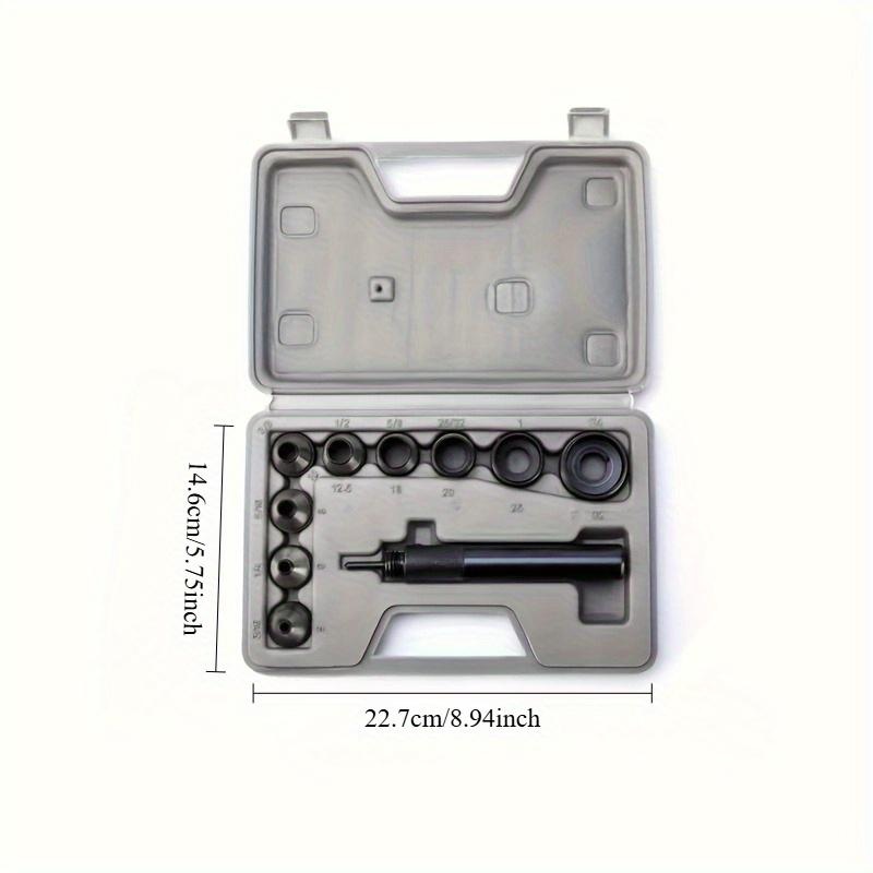 10Pcs Hollow Punch Set Heavy‑D - огляд і ціна Leatherwork Craft