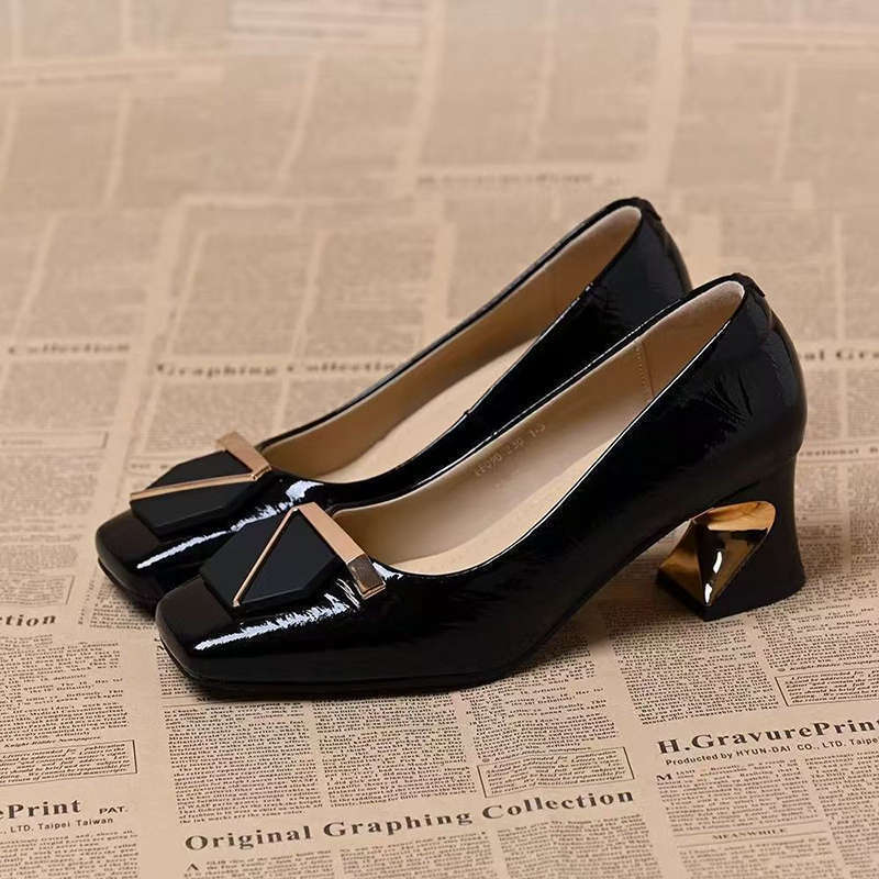 High heels 2026 work leather s - огляд і ціна Leatherwork In French