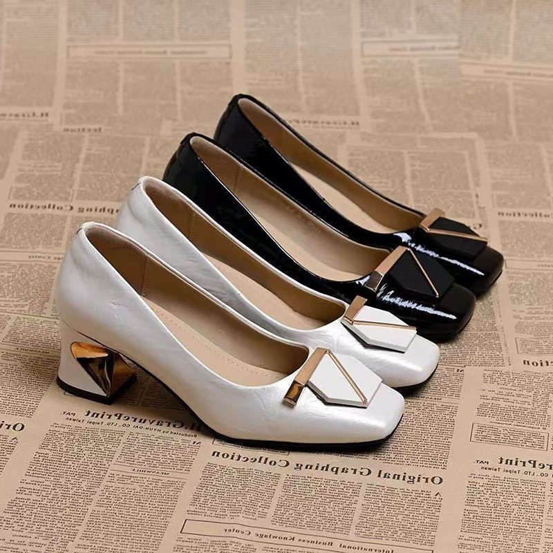 High heels 2026 work leather s - огляд і ціна Leatherwork In French