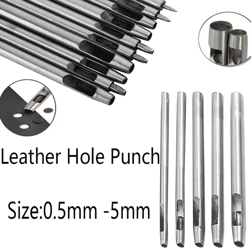 0.5-5mm Leather Hole Punch Too - огляд і ціна Leatherwork Beginner