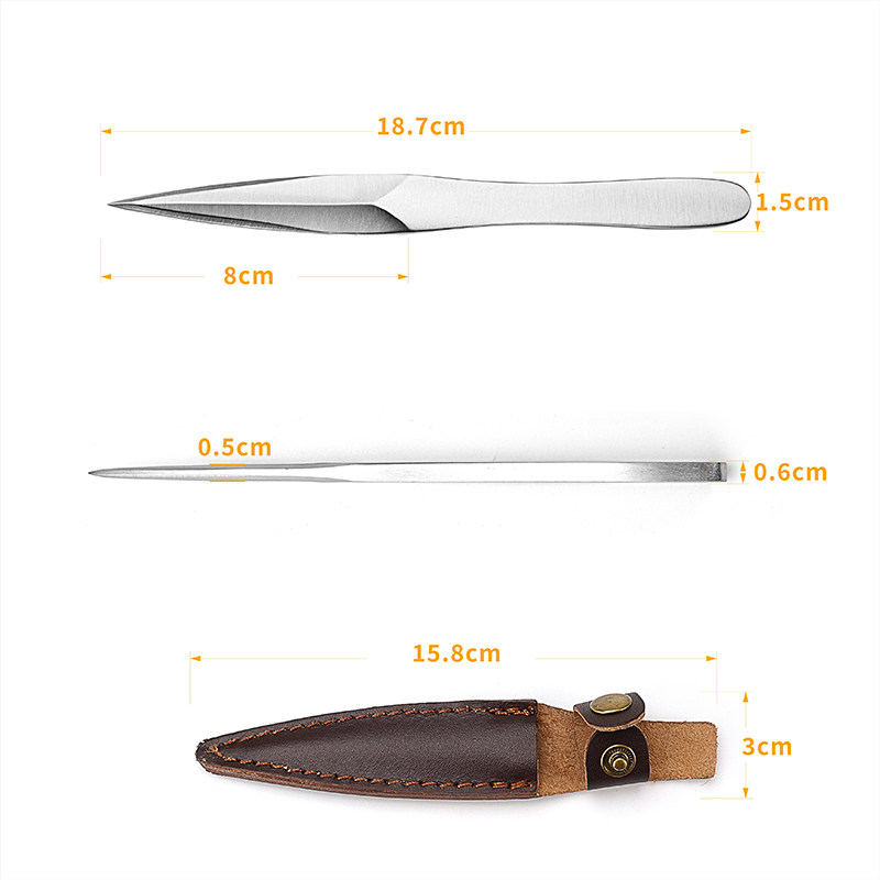 Stainless Steel Tea Knife with - огляд і ціна Leatherwork Knives