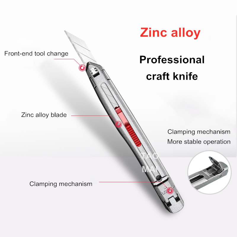 Zinc Alloy Utility Knife Leath - огляд і ціна Leatherwork Knives