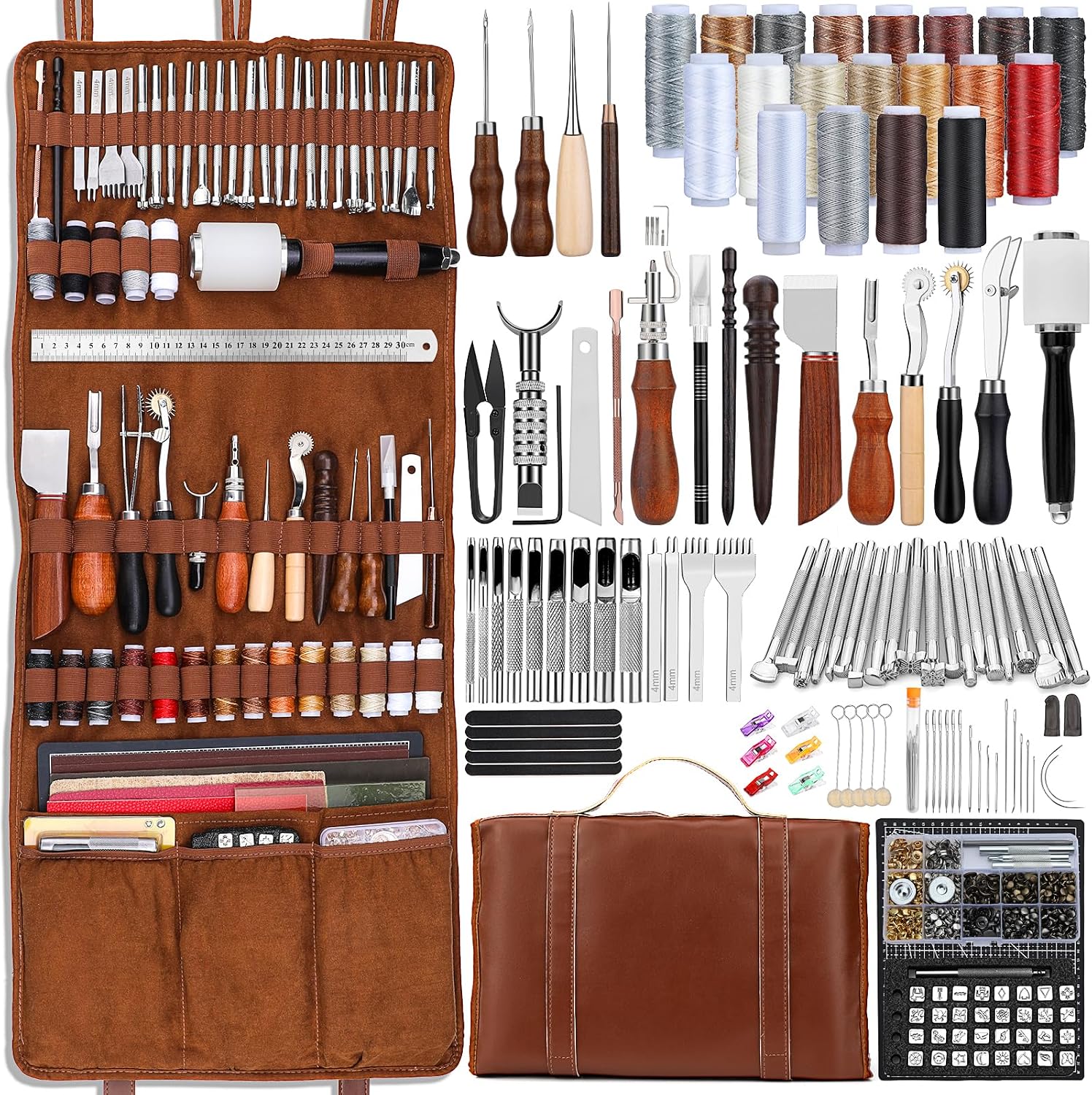 Leather Tooling Kit Leather Cr - огляд і ціна Leatherwork Craft