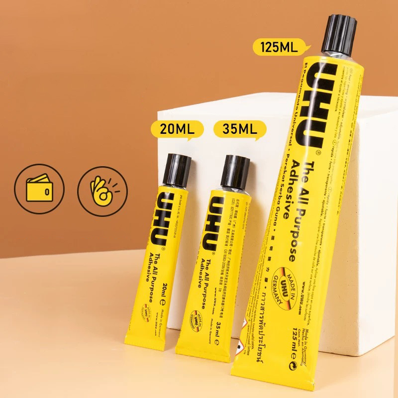 7ml/20ml/35ml/60ml UHU Univers - огляд і ціна Contact Cement Leather