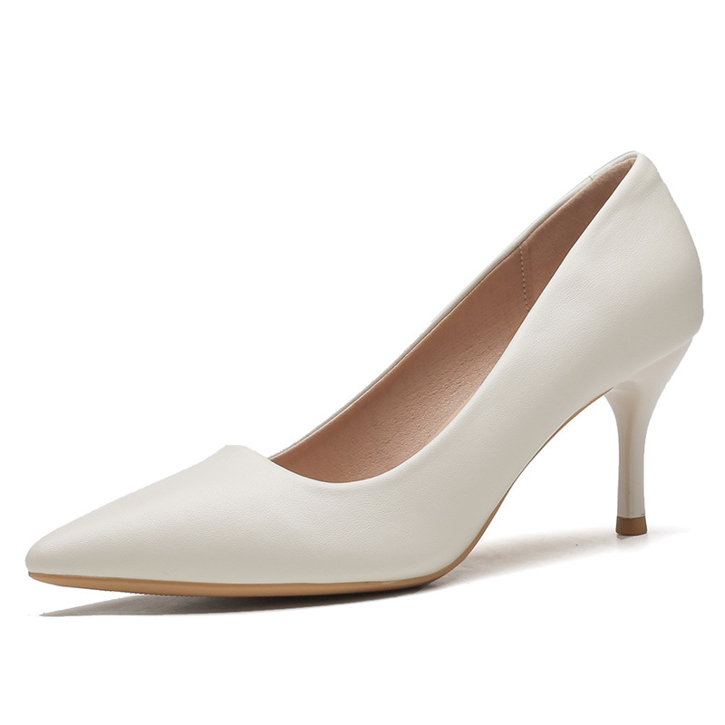 High-heeled women's slim heel  - огляд і ціна Leatherwork In French