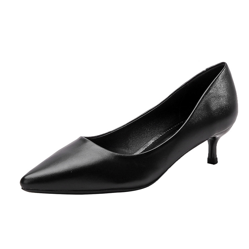 High-heeled women's slim heel  - огляд і ціна Leatherwork In French