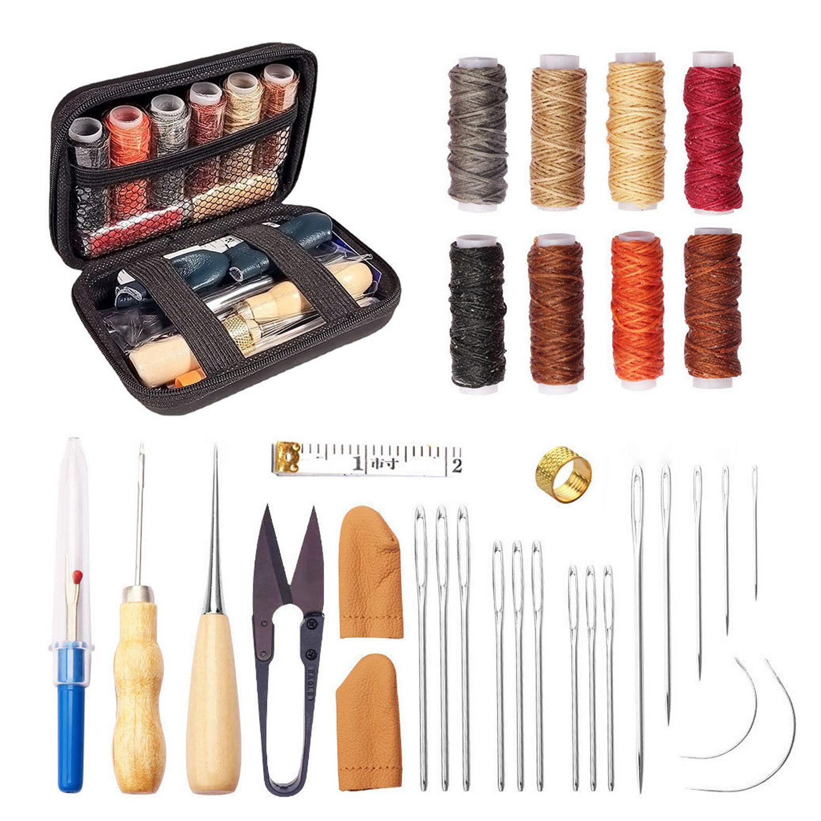32x Leather Tools Kit Leather  - огляд і ціна Leatherwork Beginner Tools