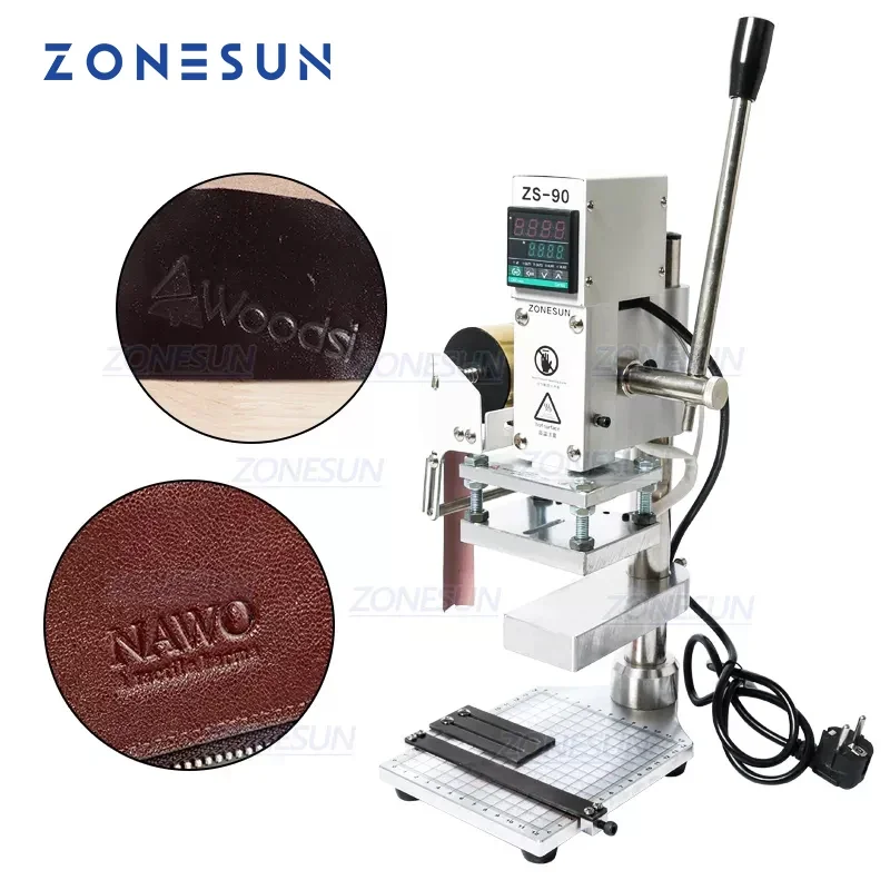 ZONESUN Two Work Plate Manual  - огляд і ціна Leatherwork Embossing
