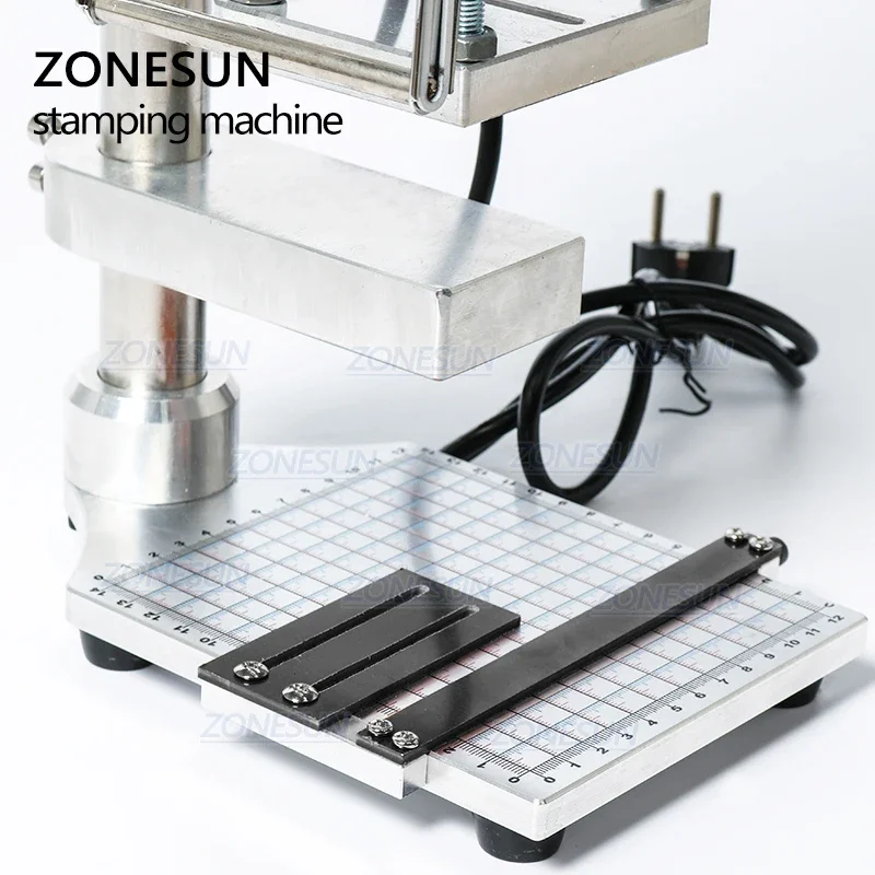 ZONESUN Two Work Plate Manual  - огляд і ціна Leatherwork Embossing
