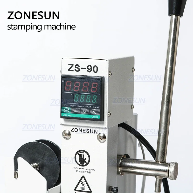 ZONESUN Two Work Plate Manual  - огляд і ціна Leatherwork Embossing