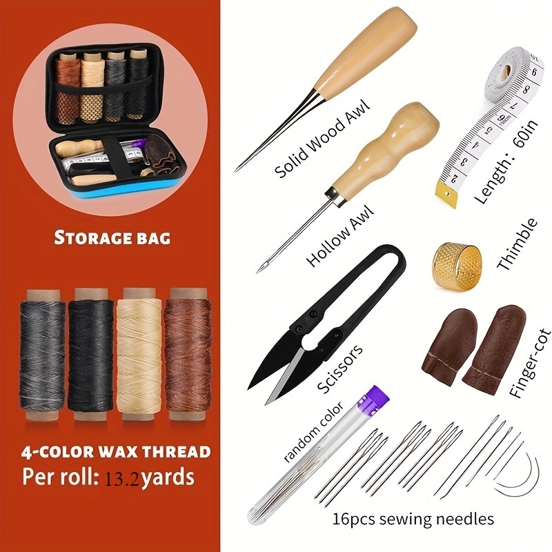Leather Sewing Kit, Leather Re - огляд і ціна Leatherwork Craft