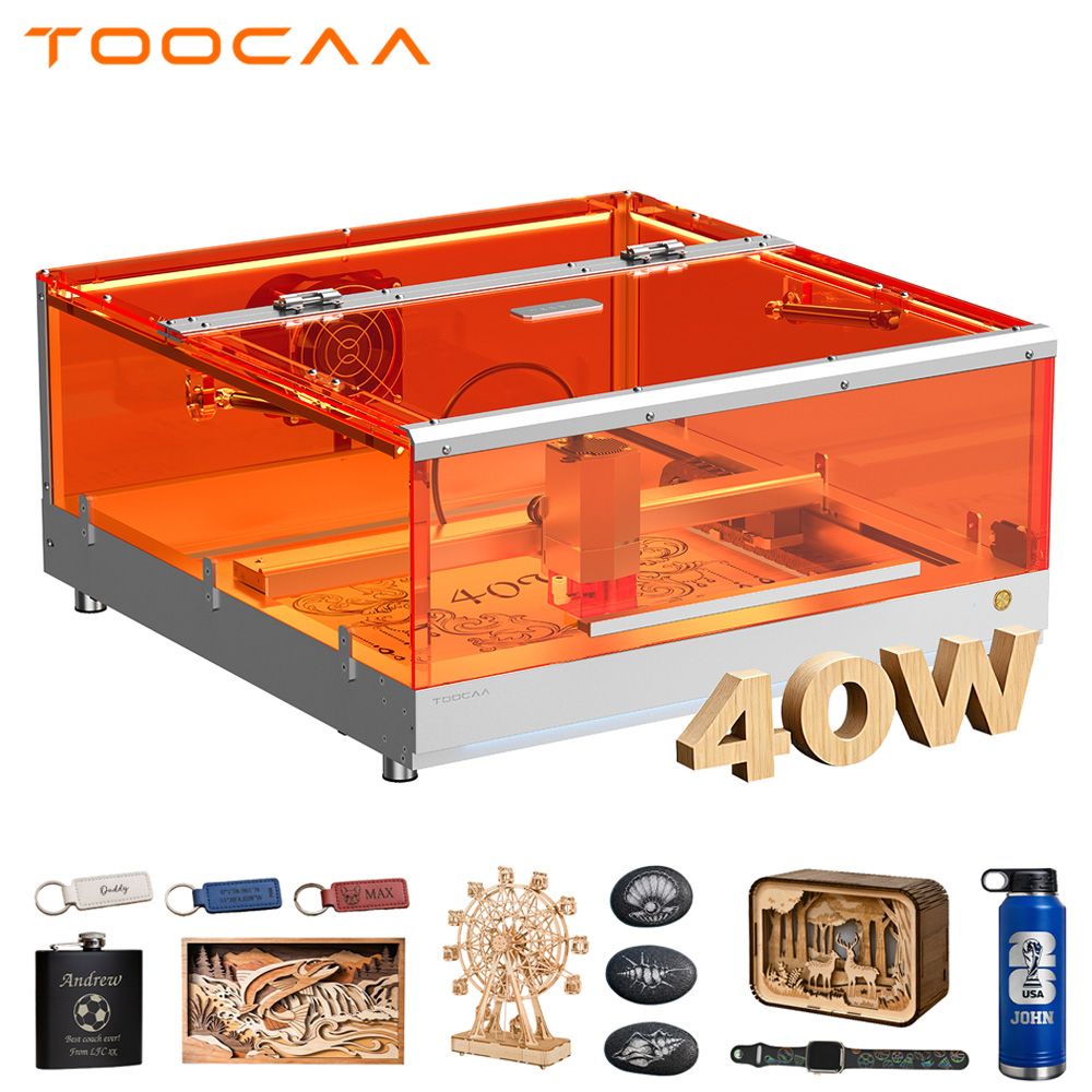 TOOCAA L2 40W AI Desktop Laser - огляд і ціна Leatherwork Machine
