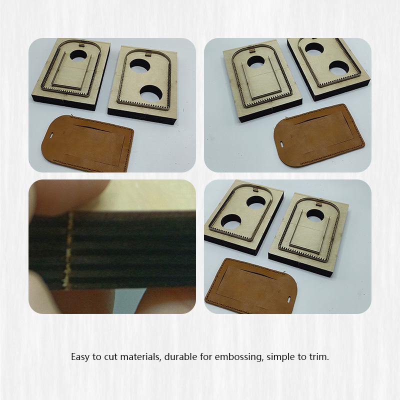 Leather Luggage Tag Set of 2 w - огляд і ціна Leatherwork Knives