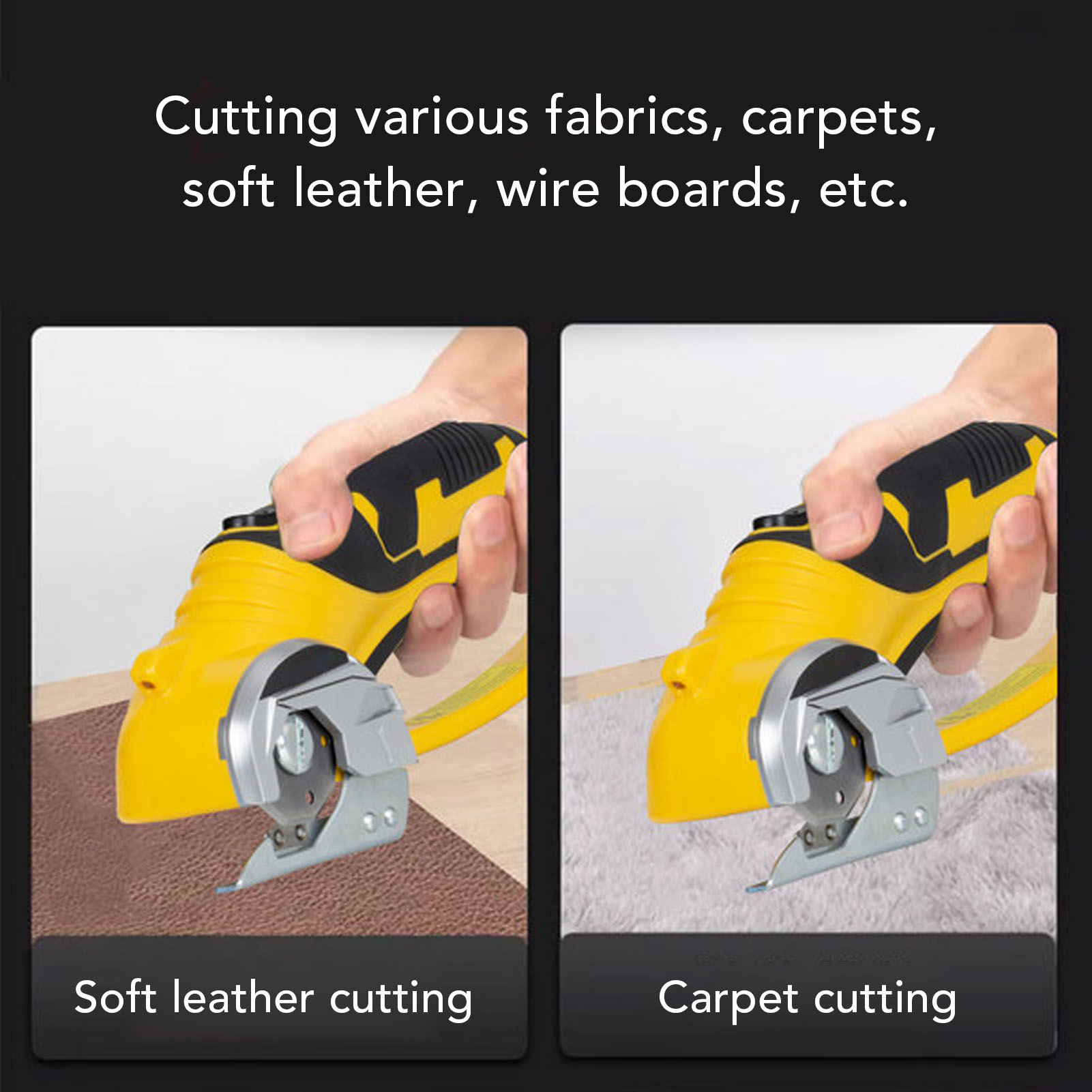 Cordless Carpet Scissors Handh - огляд і ціна Leatherwork Knives