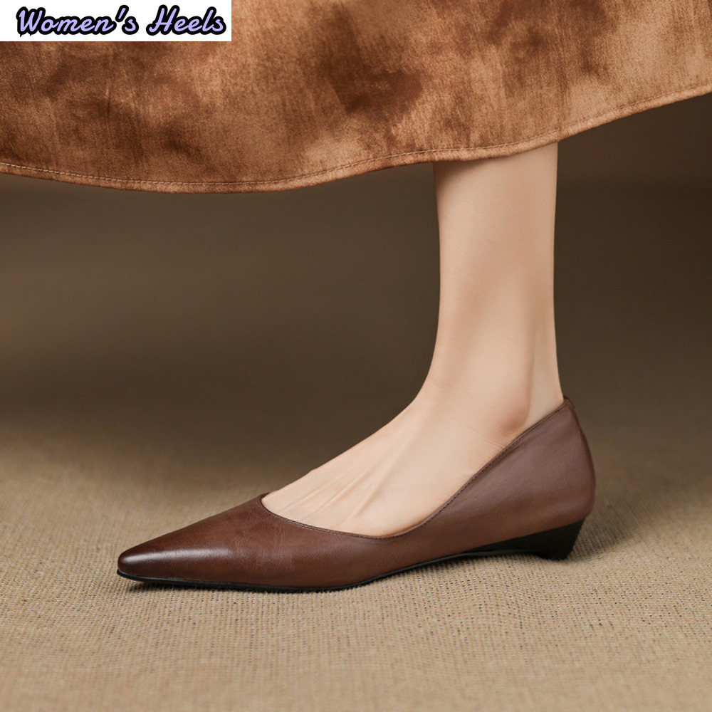 French Elegant Low Heel Pointe - огляд і ціна Leatherwork In French