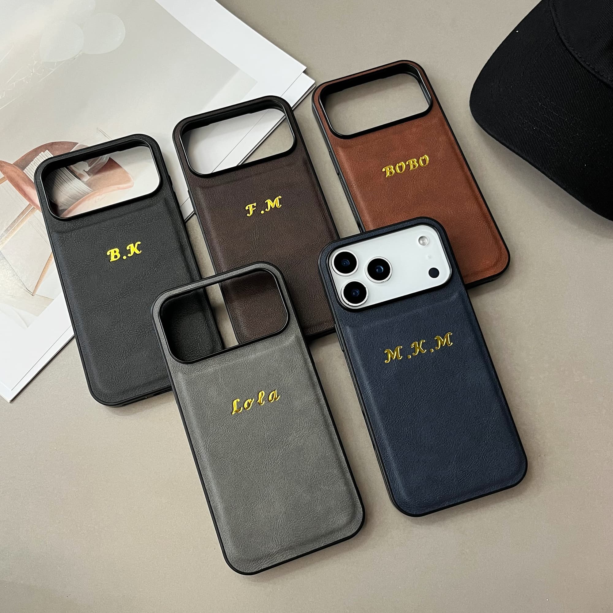 Luxury Custom Name Gold Hot Fo - огляд і ціна Leatherwork Embossing