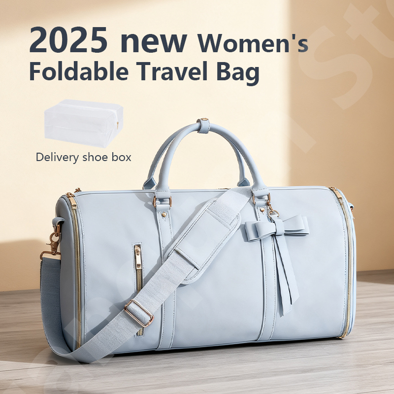 2025 New Women's Waterproof We - огляд і ціна Leather Work Duffle Bag